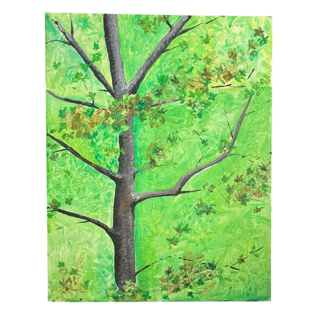 Vibrant Tree Original Art - Acrylic on Canvas